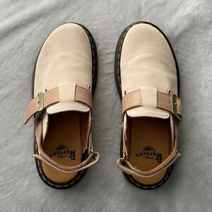 Dr. Martens Jorge II Mules in Beige